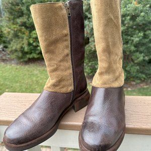 Anthropologie Spanish Mid-Calf Boots by Kupuri, EU Size 38 Size 7